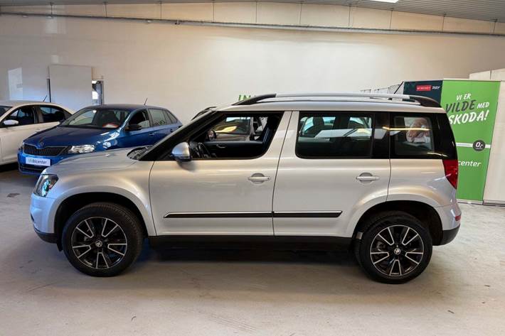 Sølv Skoda Yeti Outdoor fra 2016