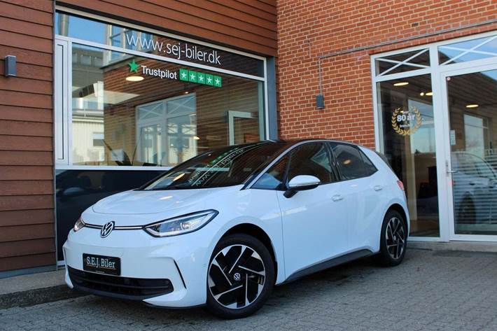 Hvid VW ID.3 fra 2025