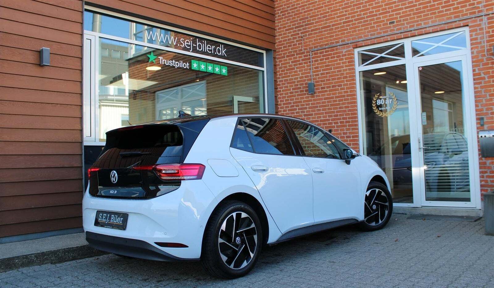 Hvid VW ID.3 fra 2025