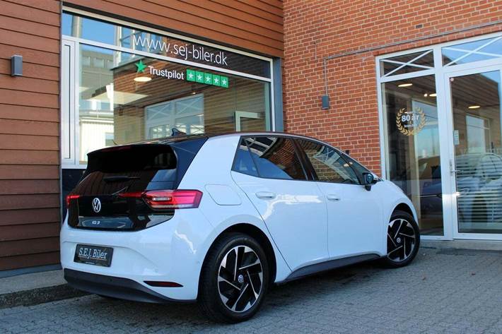 Hvid VW ID.3 fra 2025