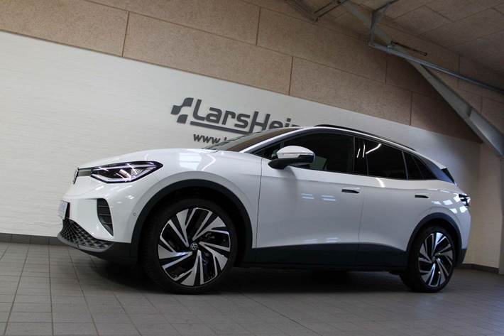 Hvid VW ID.4 fra 2025