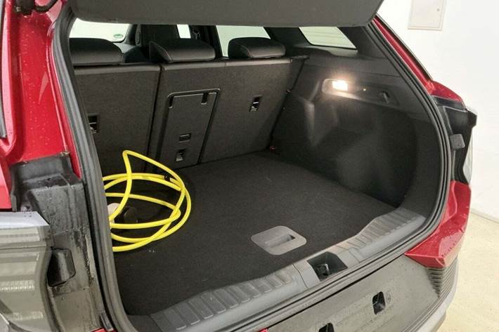 Rød Ford Explorer fra 2025