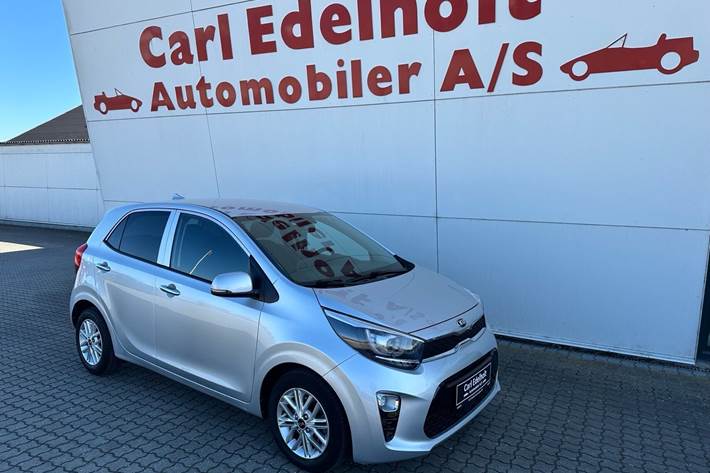 Sølv Kia Picanto fra 2021