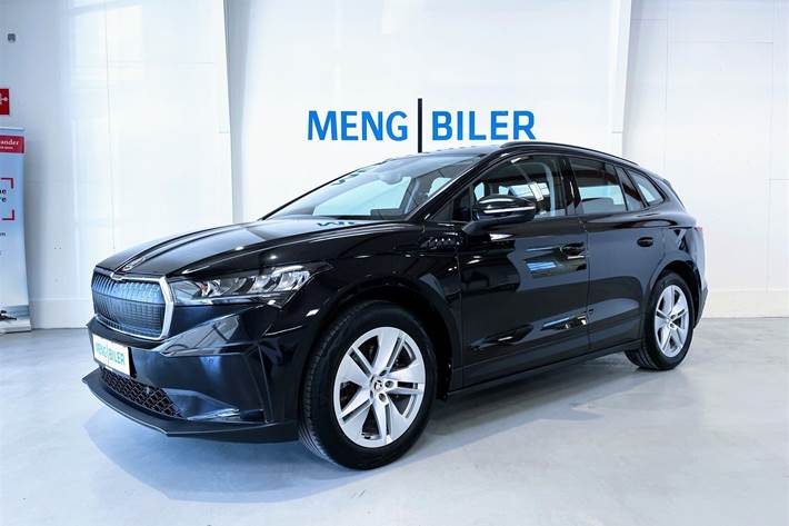 Sort Skoda Enyaq fra 2022