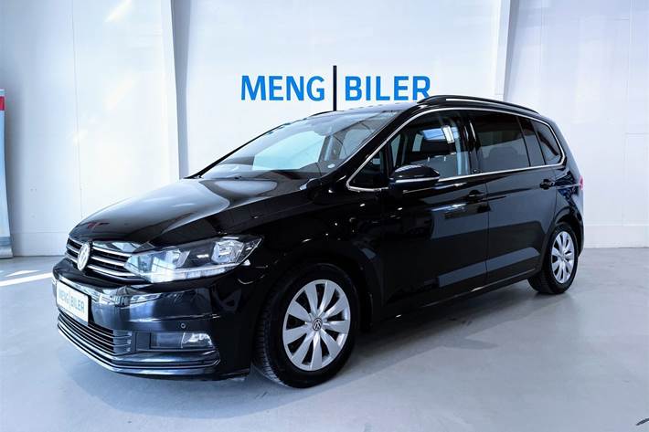 Sort VW Touran fra 2019