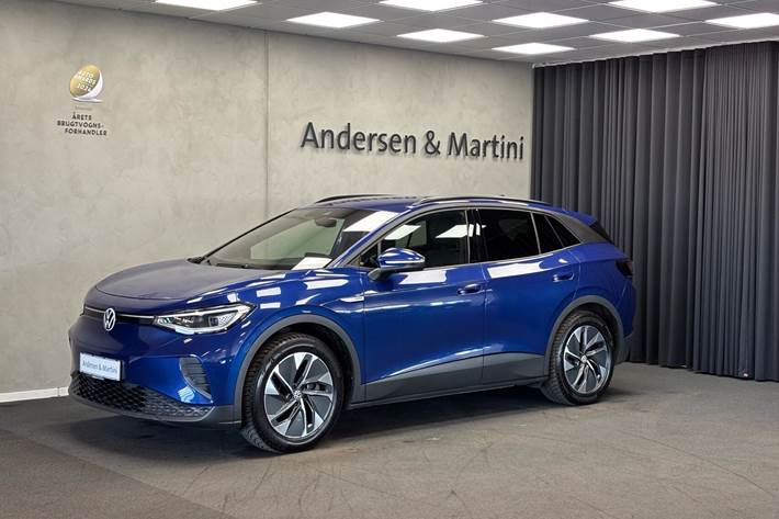 Blå VW ID.4 fra 2023