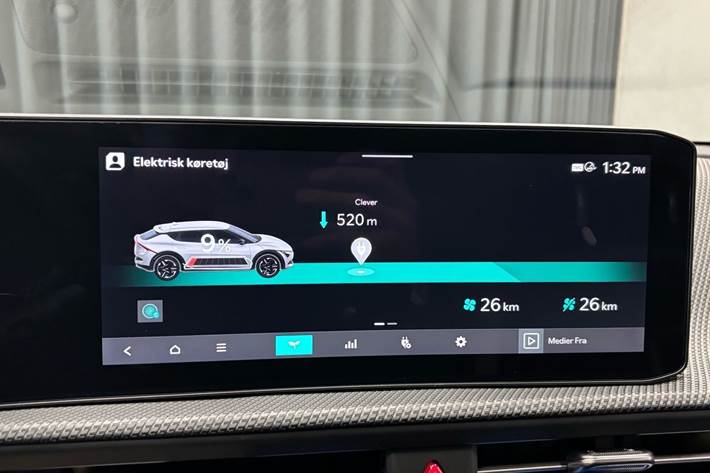 Grå Kia EV6 fra 2025