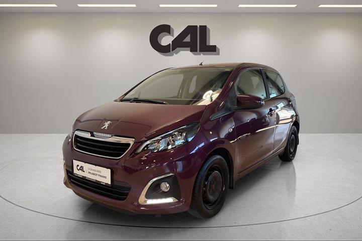 Lilla Peugeot 108 fra 2016 set udefra