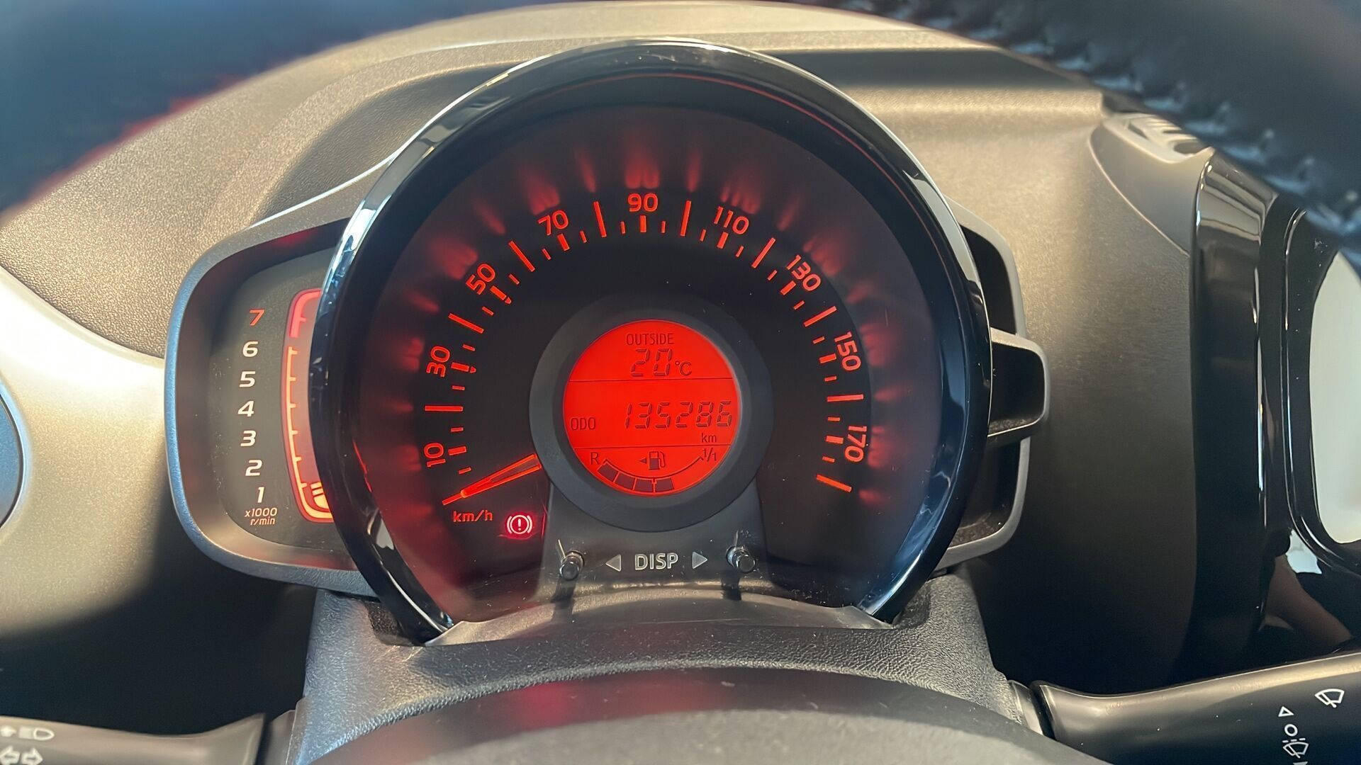 Lilla Peugeot 108 fra 2016