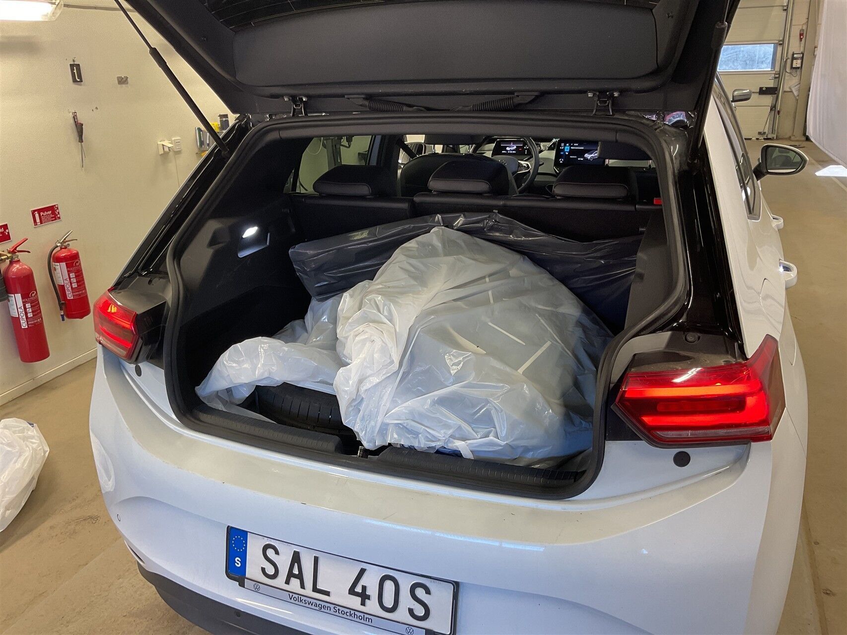 Hvid VW ID.3 fra 2023