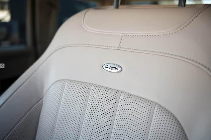 Grøn Mercedes G500 fra 2018