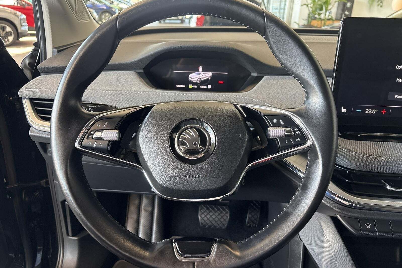 Sort Skoda Enyaq fra 2021