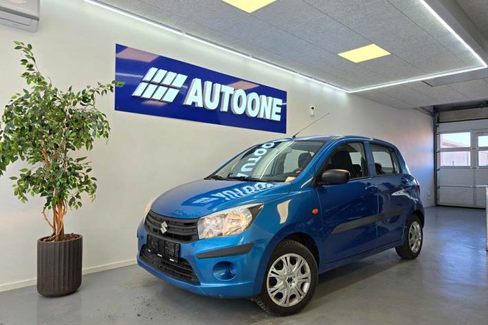 Blå Suzuki Celerio fra 2015
