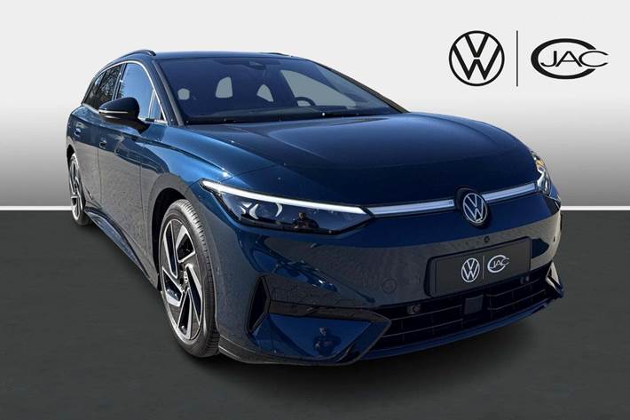 Blå VW ID.7 fra 2025