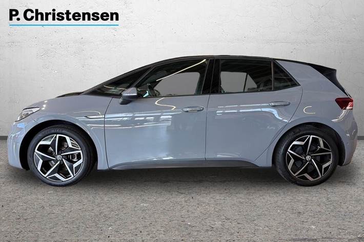 Grå VW ID.3 fra 2023