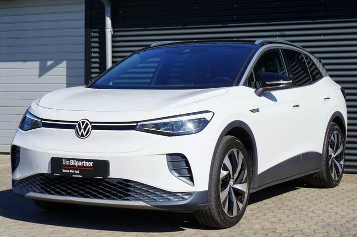Hvid VW ID.4 fra 2021