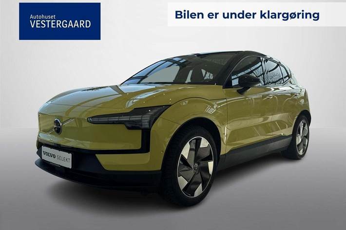 Gul Volvo EX30 fra 2025