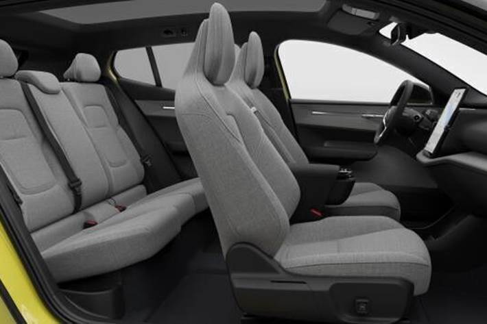 Gul Volvo EX30 fra 2024