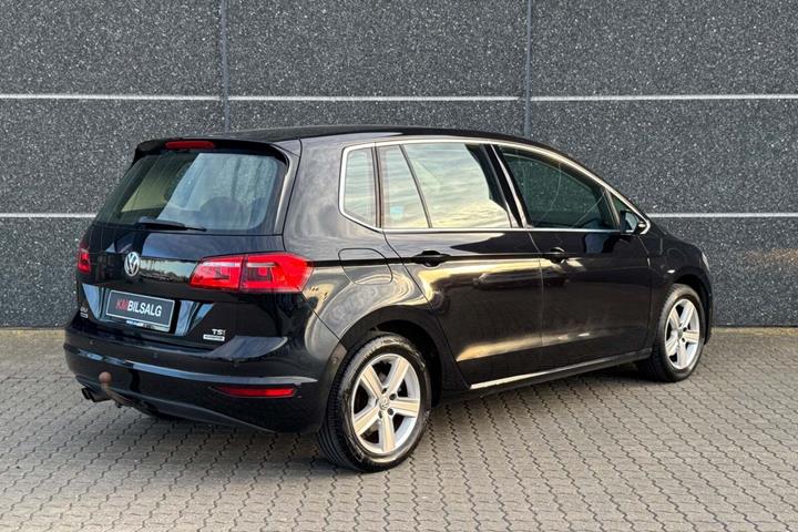 Sort VW Golf Sportsvan fra 2015