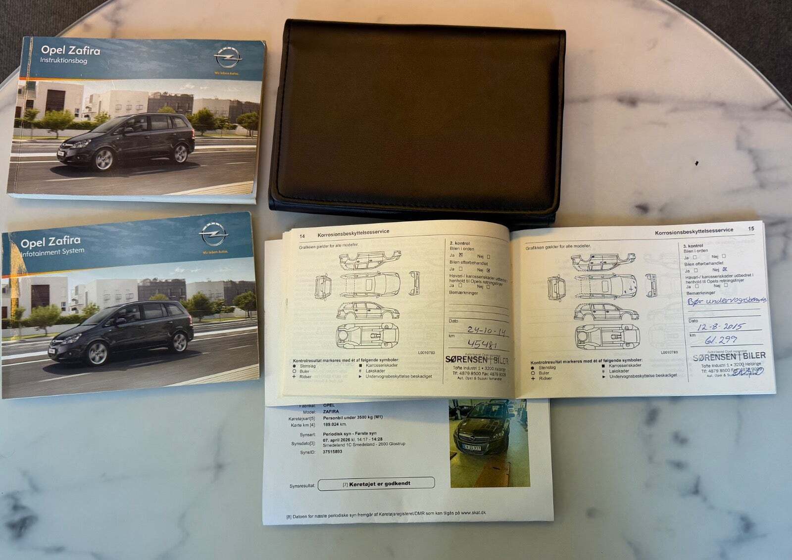 undefined Opel Zafira fra 2012