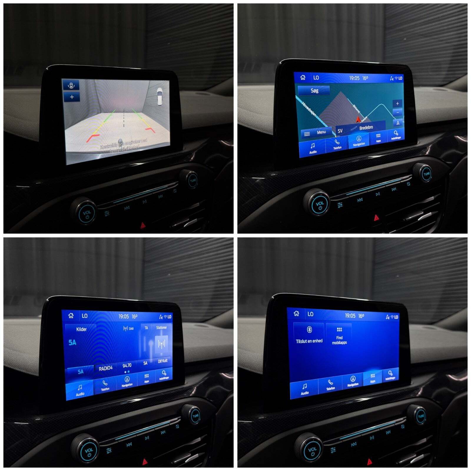 Sort Ford Focus fra 2021