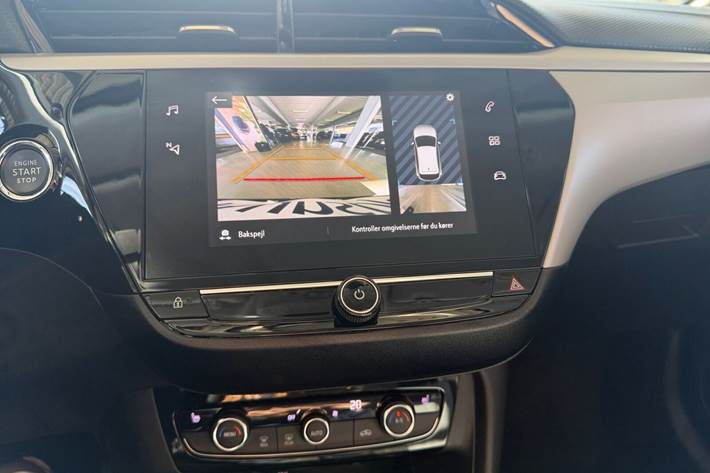 Rød Opel Corsa-e fra 2025