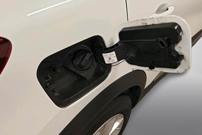 Hvid Renault Captur fra 2020