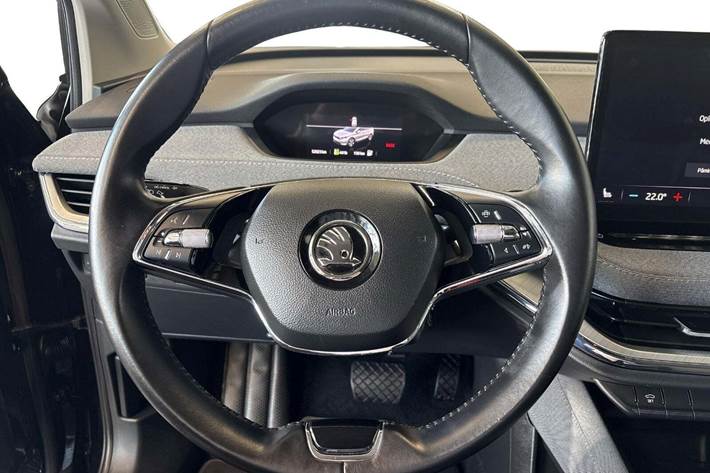 Sort Skoda Enyaq fra 2021