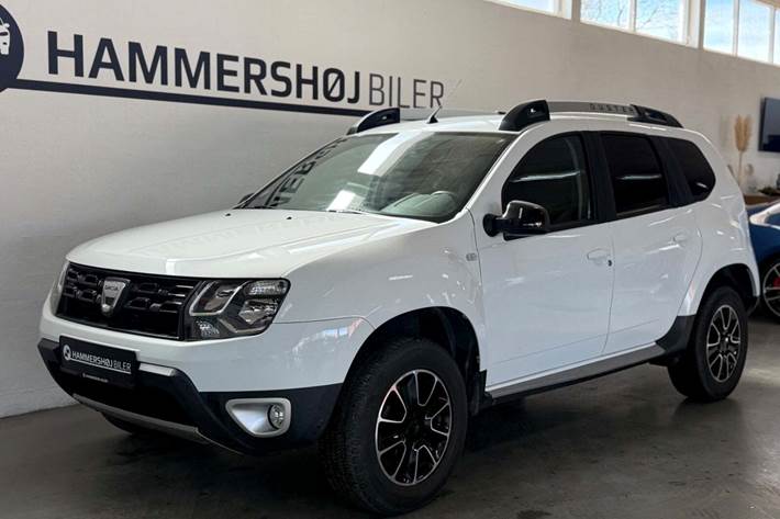 Hvid Dacia Duster fra 2017