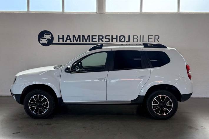 Hvid Dacia Duster fra 2017