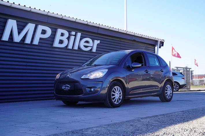 Grå Citroën C3 fra 2012