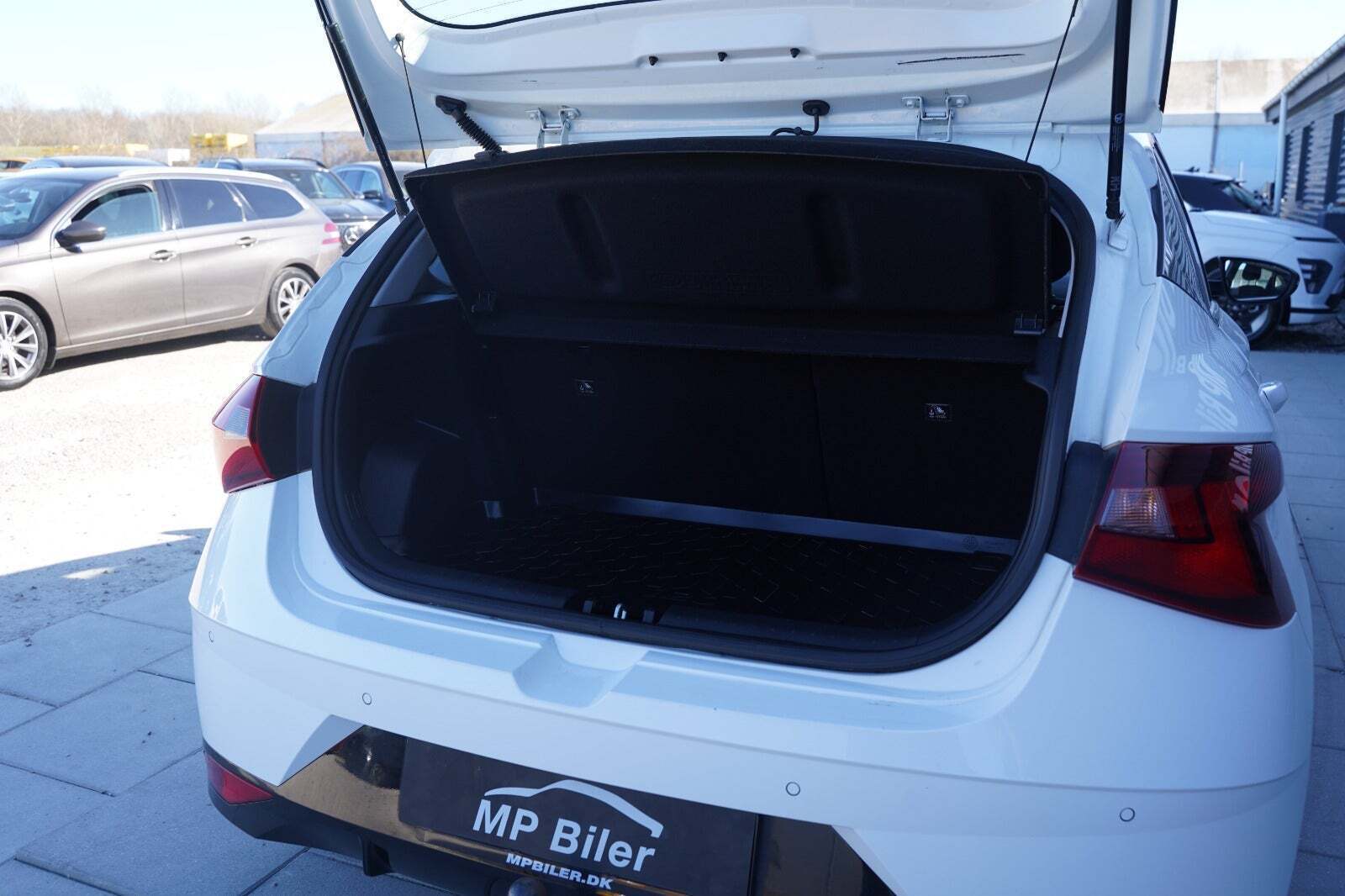 Grøn Hyundai i20 fra 2021