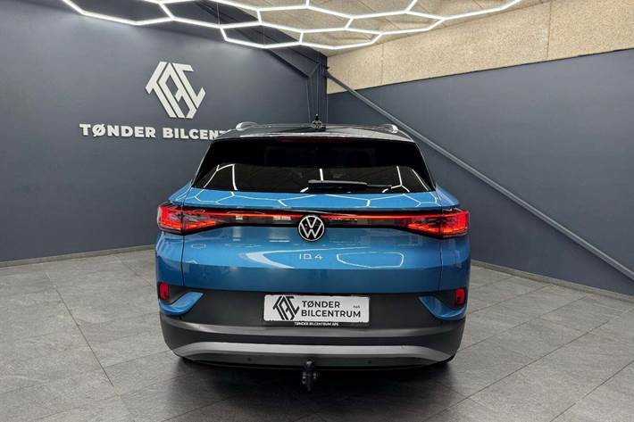Blå VW ID.4 fra 2025