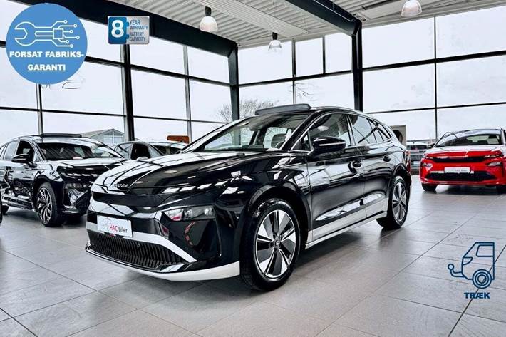 Sort Skoda Enyaq fra 2026