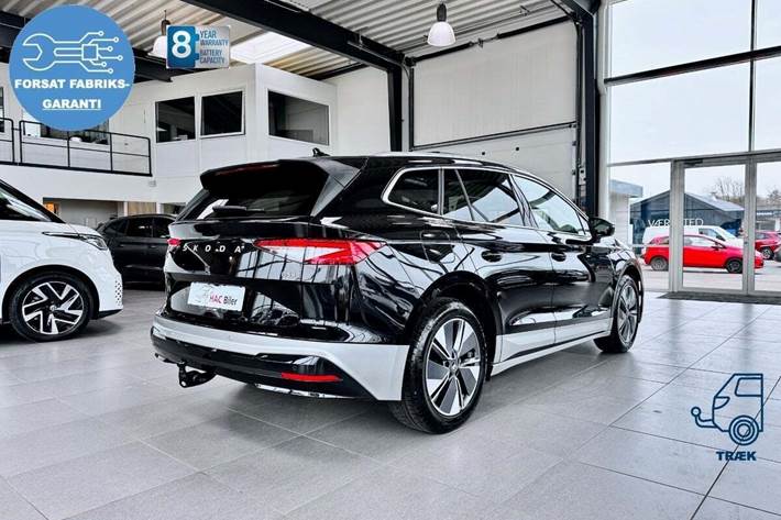 Sort Skoda Enyaq fra 2026