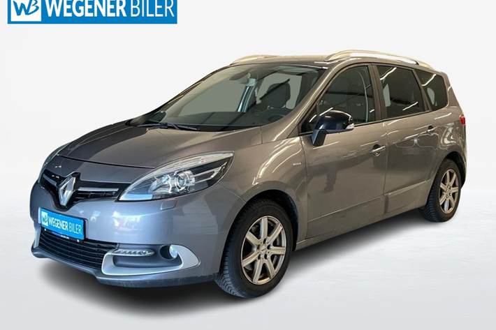 Grå Renault Grand Scenic III fra 2015