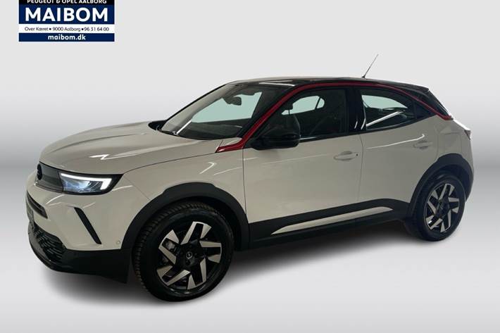 Hvid Opel Mokka-e fra 2023