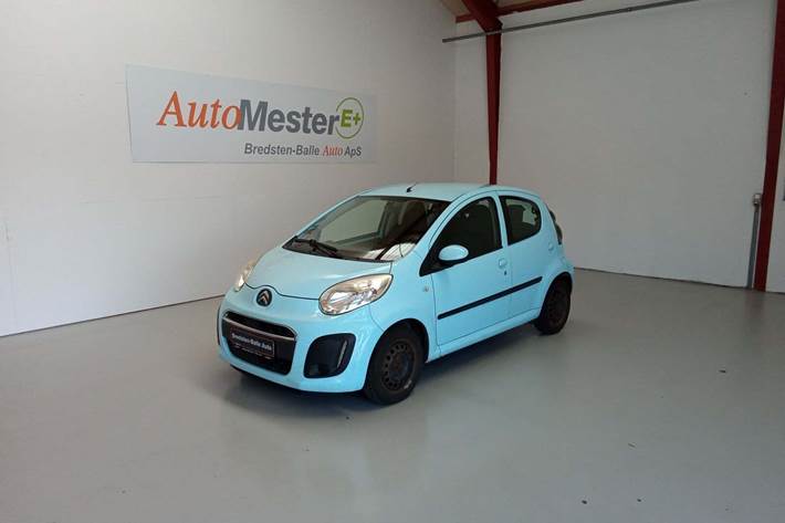 Blå Citroën C1 fra 2012