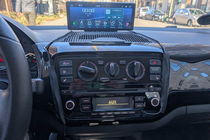 Grå VW UP! fra 2014