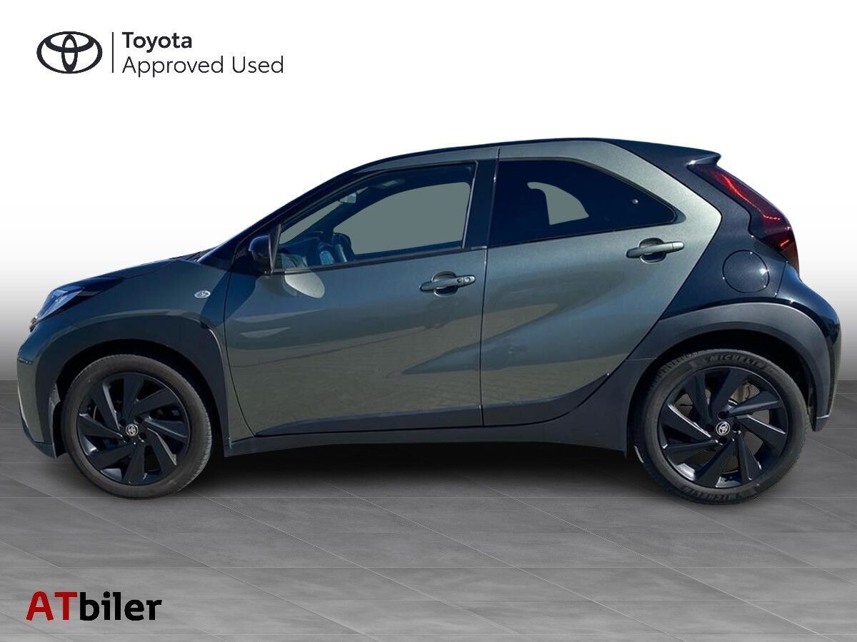 Grøn Toyota Aygo X fra 2022