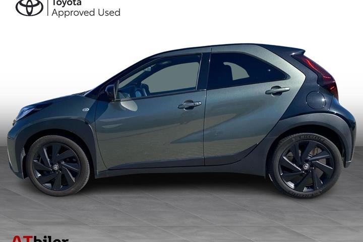 Grøn Toyota Aygo X fra 2022