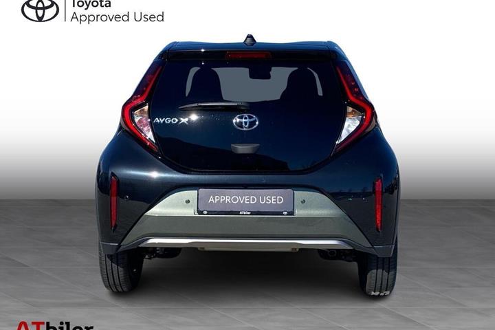 Grøn Toyota Aygo X fra 2022
