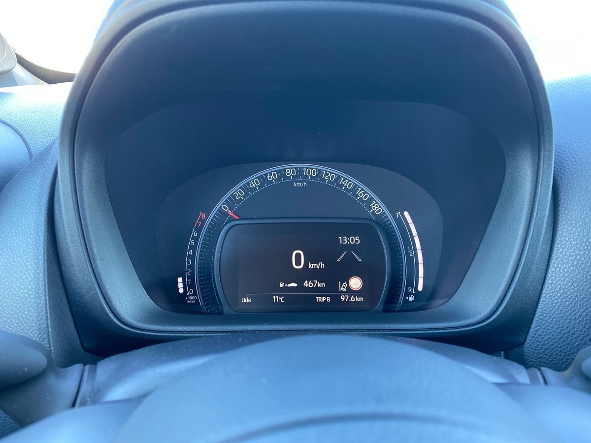 Grøn Toyota Aygo X fra 2022