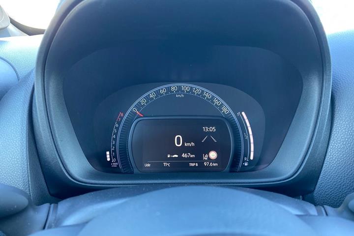 Grøn Toyota Aygo X fra 2022