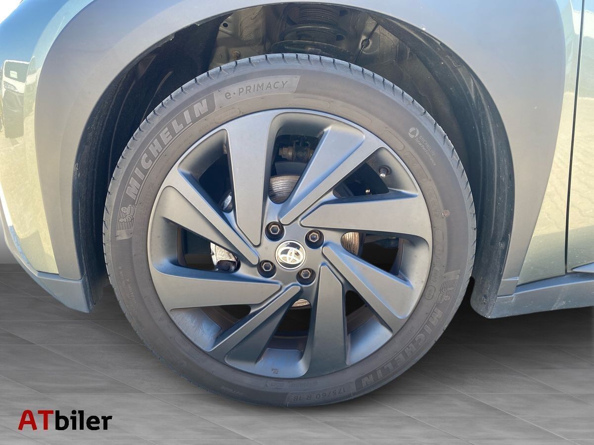 Grøn Toyota Aygo X fra 2022