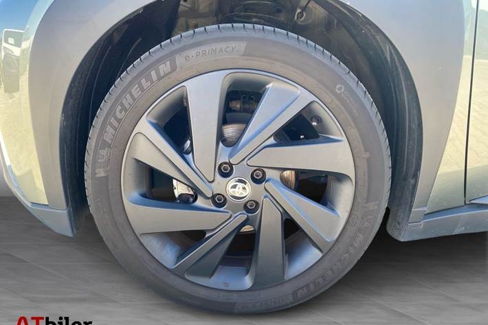 Grøn Toyota Aygo X fra 2022