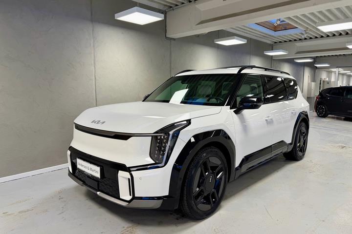 Hvid Kia EV9 fra 2025