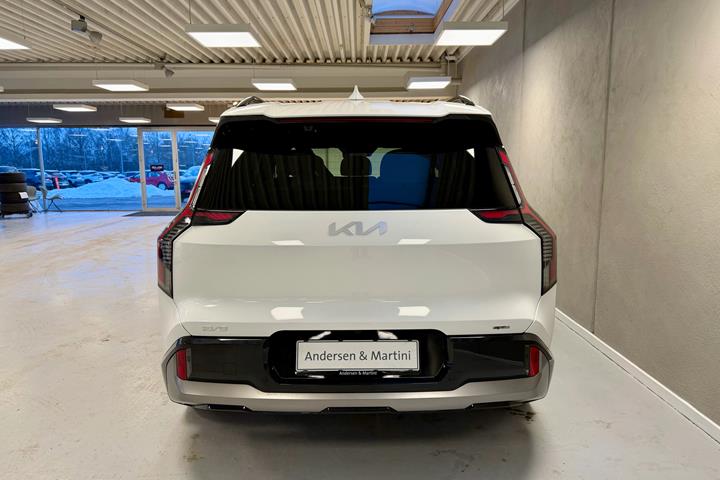 Hvid Kia EV9 fra 2025