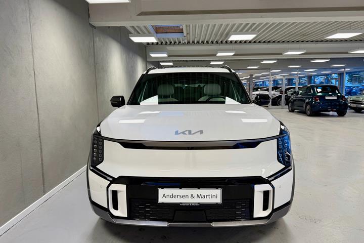 Hvid Kia EV9 fra 2025