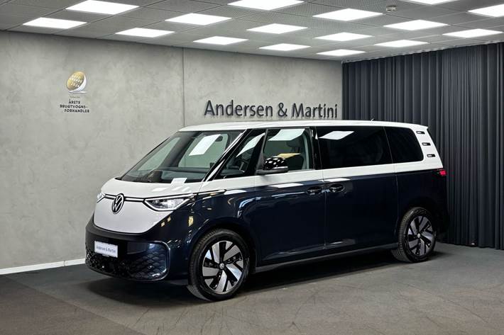 Blå VW ID.Buzz fra 2026